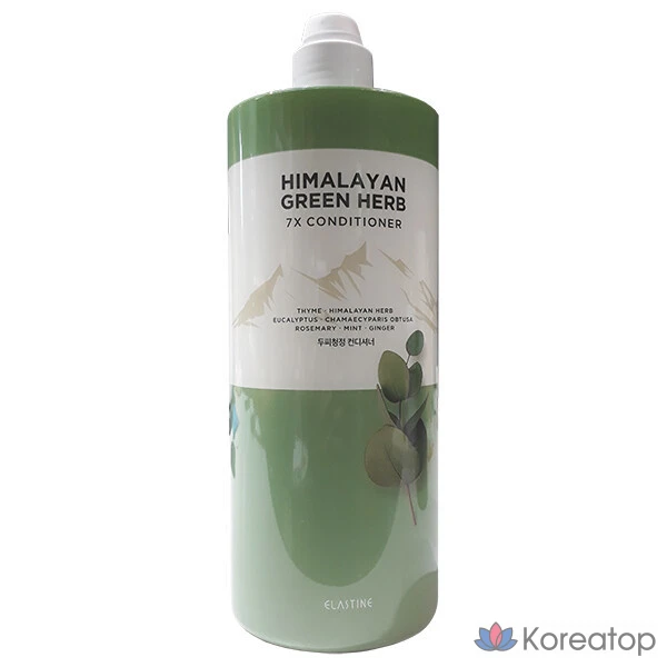 Увлажняющий кондиционер Elastin Himalaya Green Herb 7X, 1980 мл, 1 флакон, 1,98 л