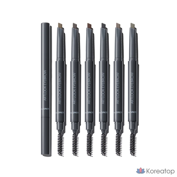 Карандаш для бровей The Saem Saemmul Artlook Eyebrow, оттенок 06 Ash Brown, 1 шт.