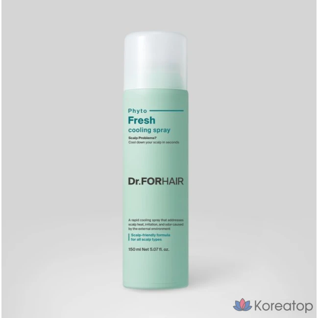 Спрей для кожи головы Dr. Forhair Phyto Fresh Scalp Cooling, 150 мл, 1 шт.