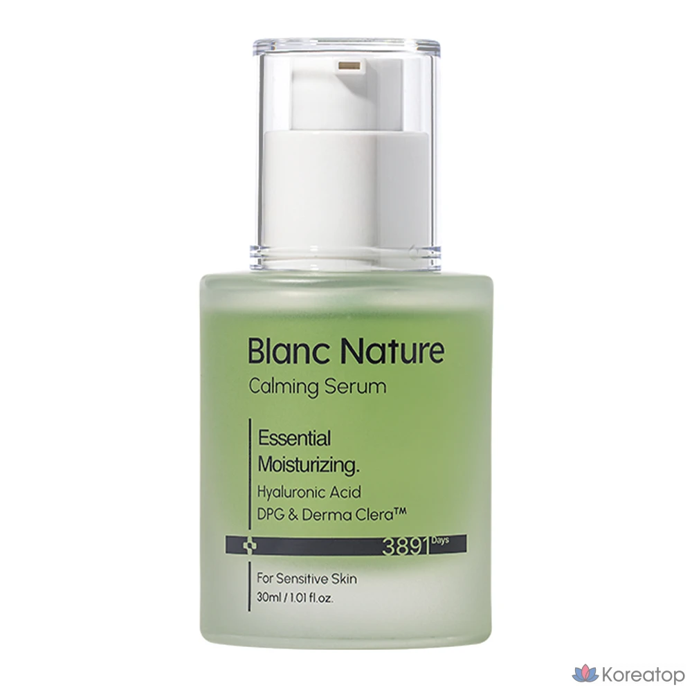 Сыворотка Blanc Nature Panthenol 3% Soothing Barrier Cica Serum, 30 мл, 1 шт.