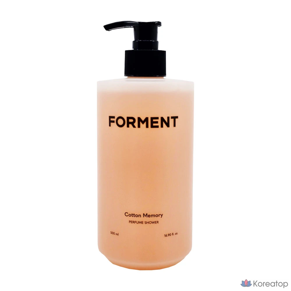 Парфюмированный гель для душа Forment All-in-One Perfume Shower Cotton Memory, 500 мл, 1 шт.