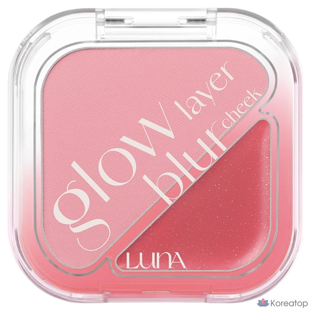 Румяна Luna Glow Layer Blur Cheek, оттенок 14 Rose Cake, 1 шт.