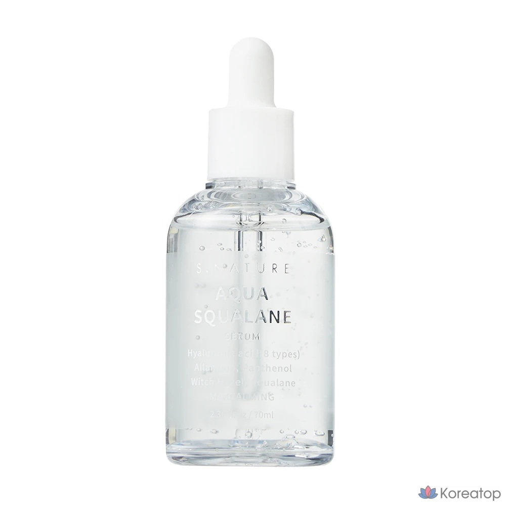 Сыворотка S.NATURE Aqua Squalane Serum, 70 мл, 1 шт.