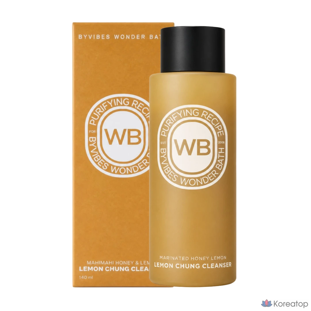 Очищающий гель для умывания CHOSUNGAH Wonder Bath Lemon Cleanser, 200 мл, 1 шт.