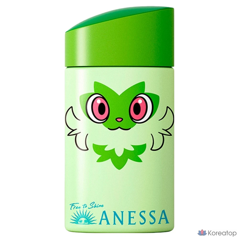 Солнцезащитное молочко для лица Anessa Pokémon Edition Perfect UV Sunscreen Skincare Milk NA Naoha SPF50+ PA++++, 60 мл, 1 шт.