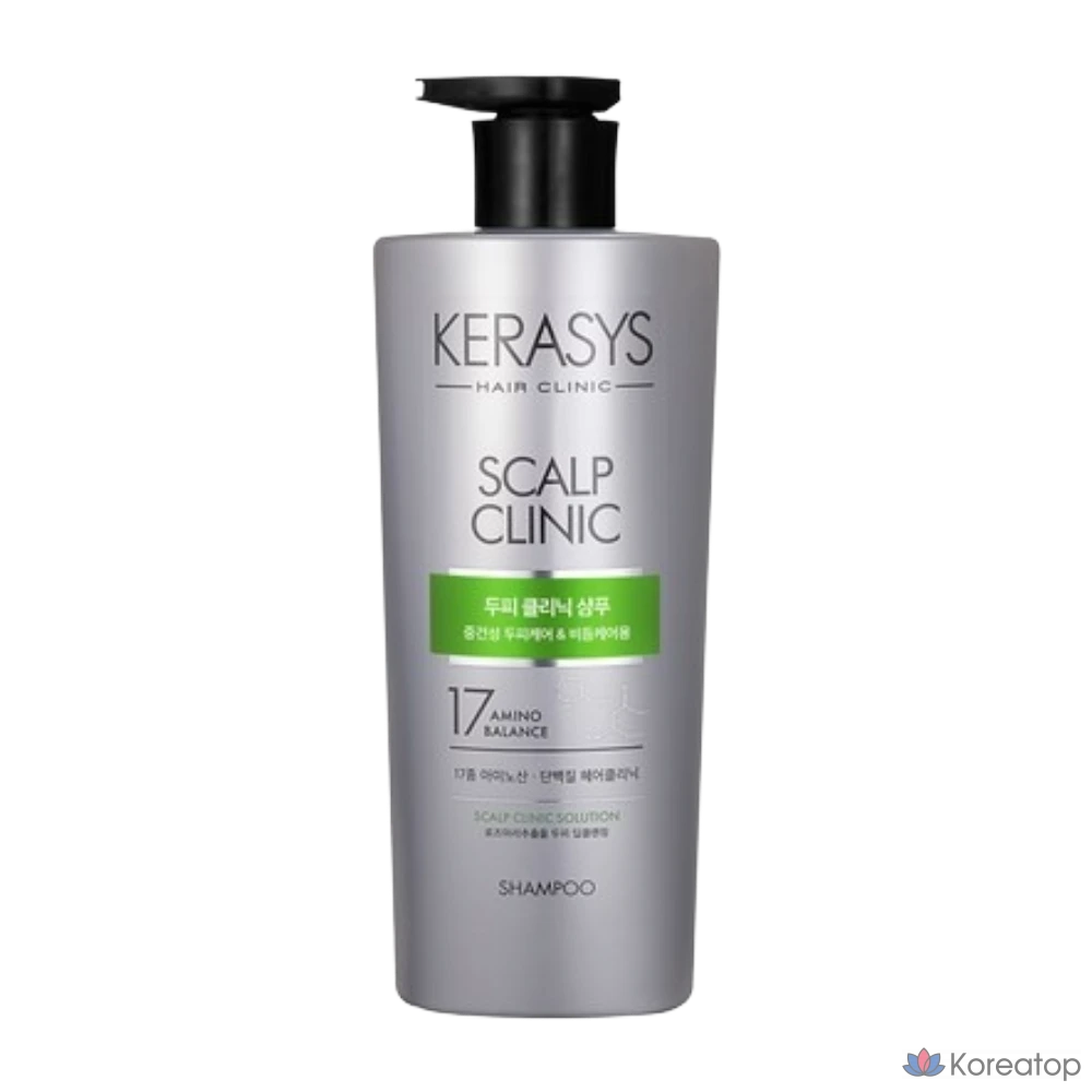 Шампунь KeraSys Scalp Clinic Shampoo Plus, 600 мл, 1 шт.