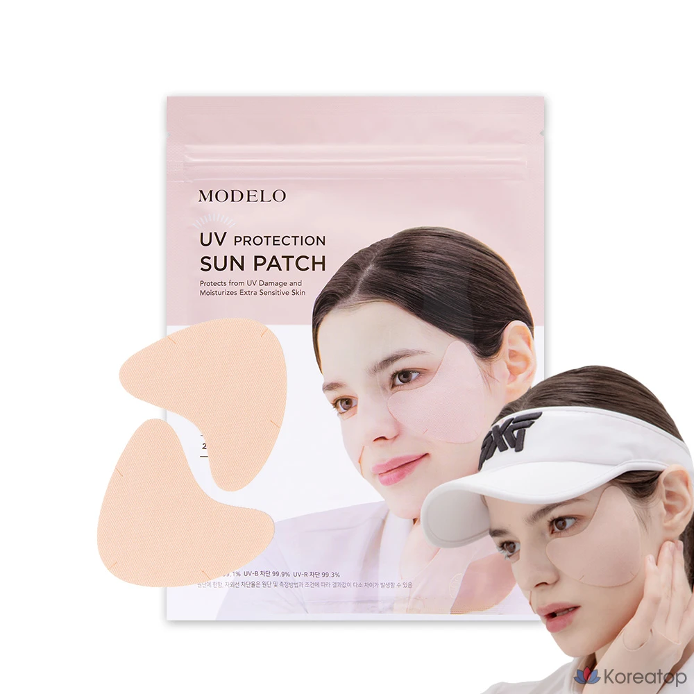 Патчи для лица солнцезащитные Dr. Melaxin UVB 99.9% Sun Patch Cooling Hydrogel Wide Golf, 5 г, 5 шт.
