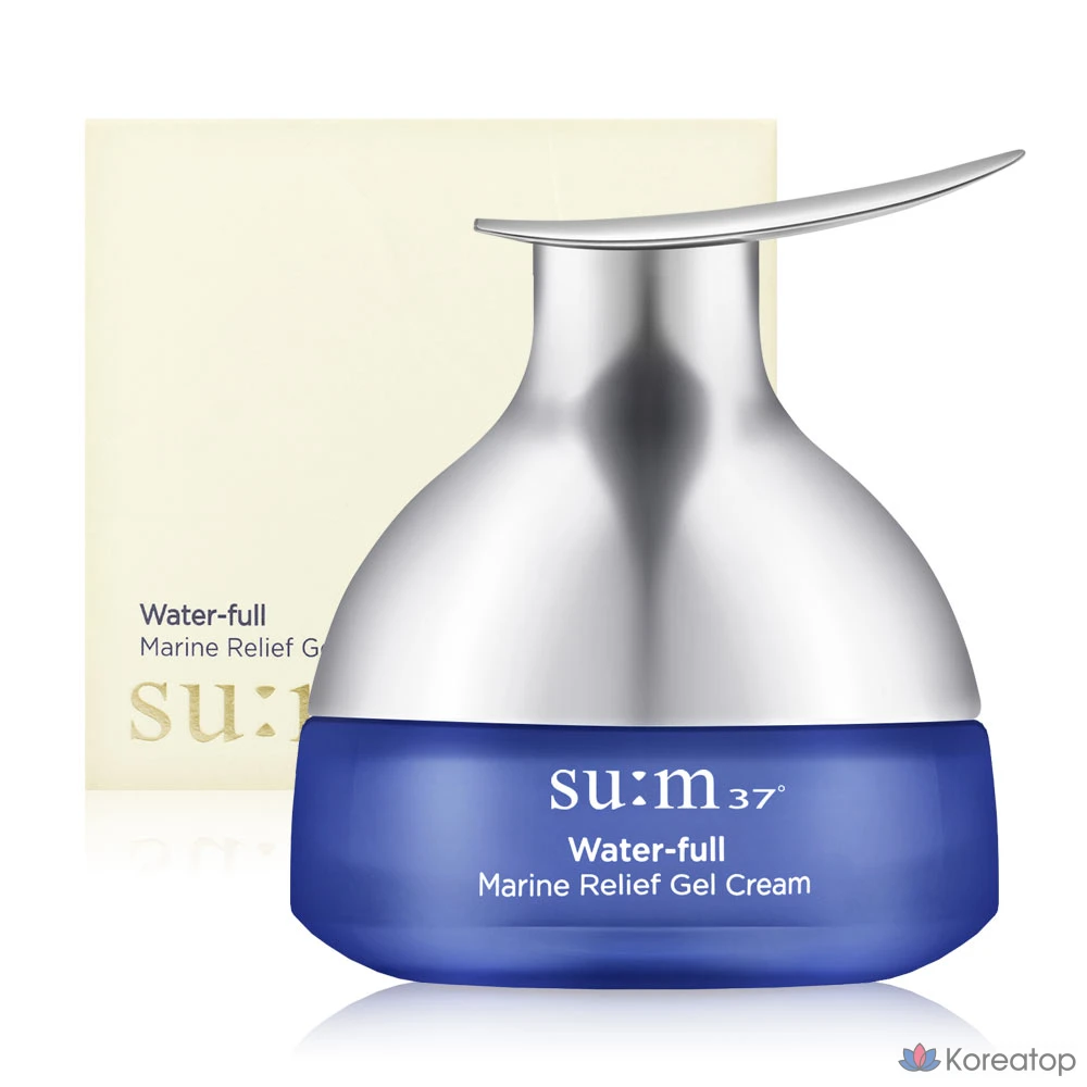 Увлажняющий крем для дыхания 37 градусов Water Pool Marine Relief Gel Cream, 50 мл, 1 шт