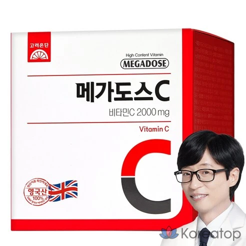 Витамин C Mega Dose 2000 мг, 100 пакетиков от Korean Eundan