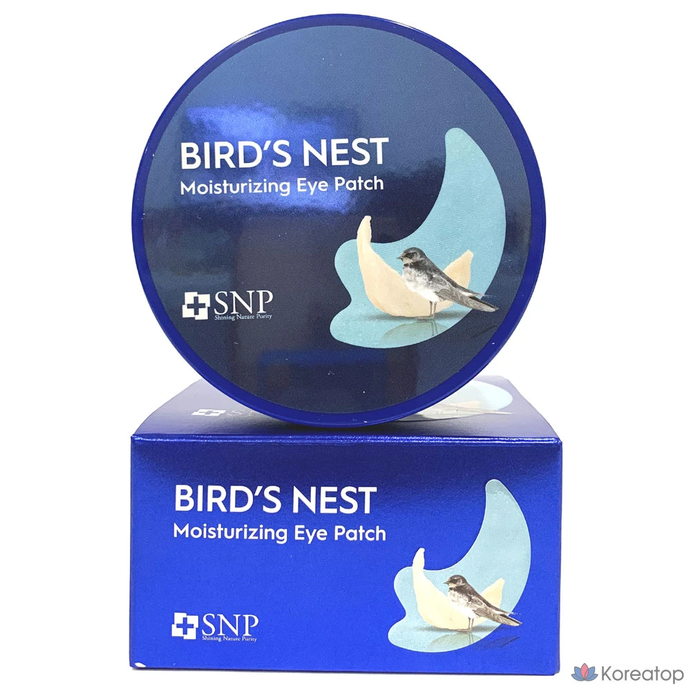Патчи для глаз SNP IUV Sea Swallow Nest Hydrogel Eye Patch, 1 шт.
