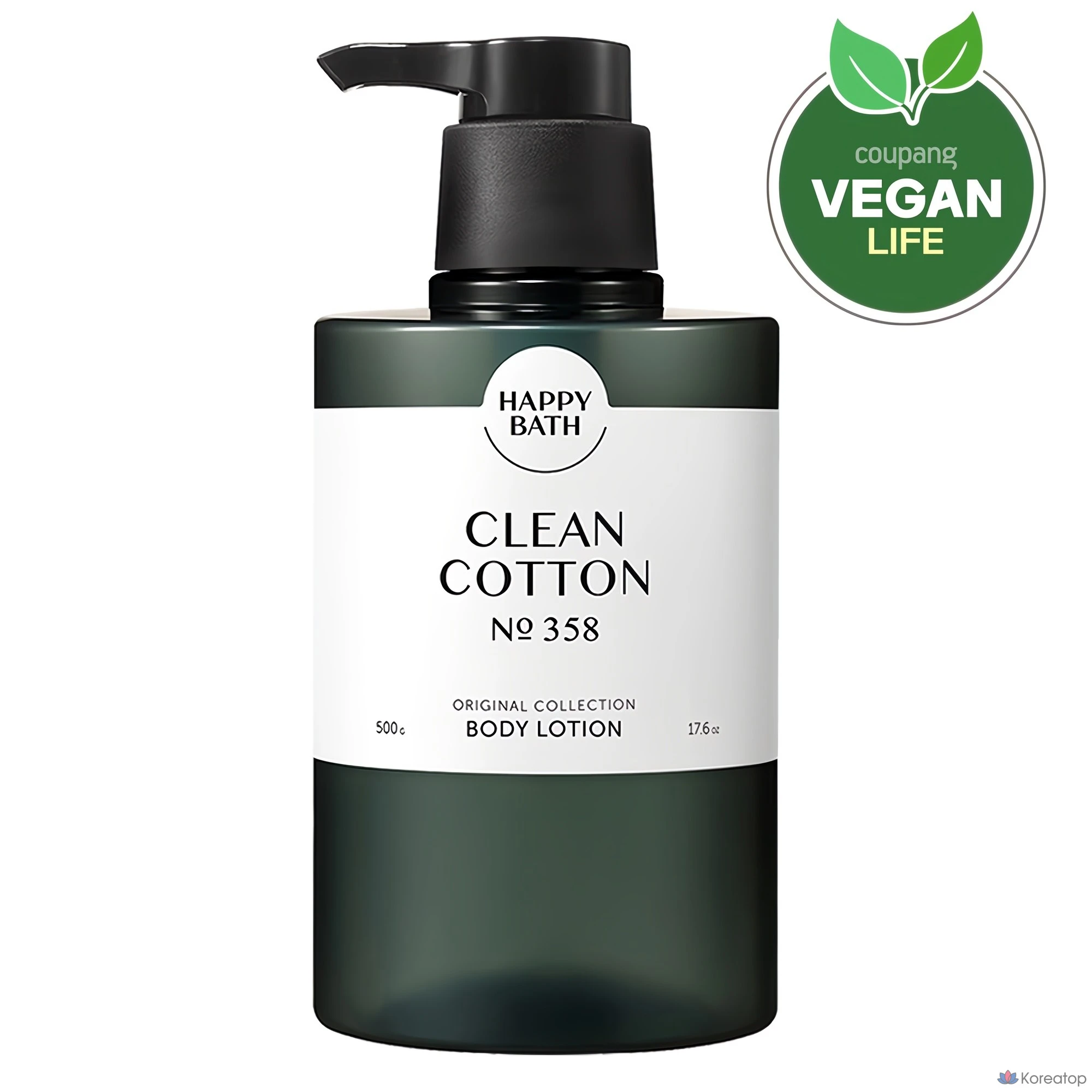 Лосьон для тела Happy Bath Original Collection с ароматом «Чистый хлопок», 500 г, 1 шт.