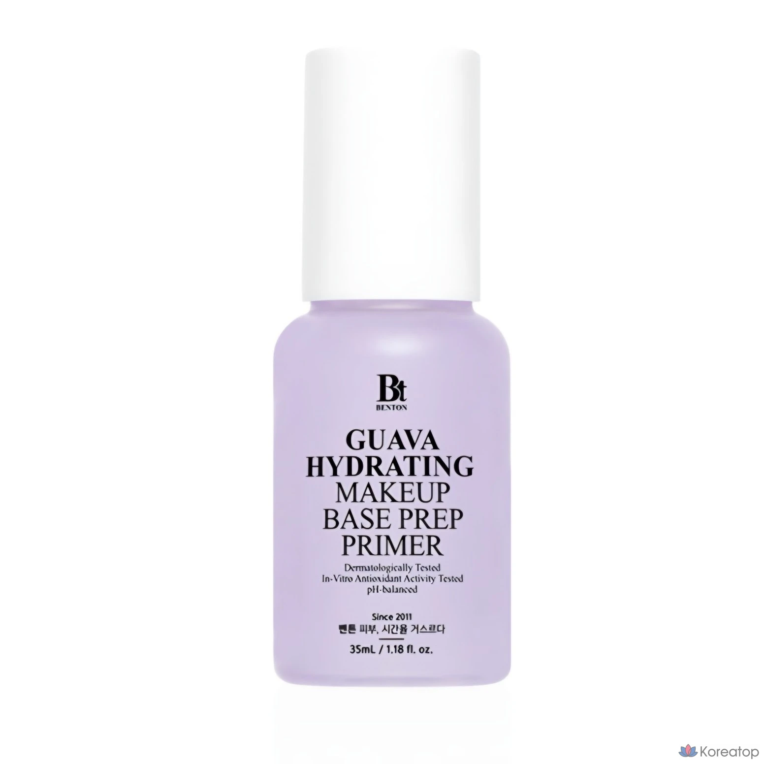 Увлажняющая основа для макияжа Benton Guava Moisture Makeup Base Prep Primer 35 мл Perfect Wrap, 1 штука, Прозрачная