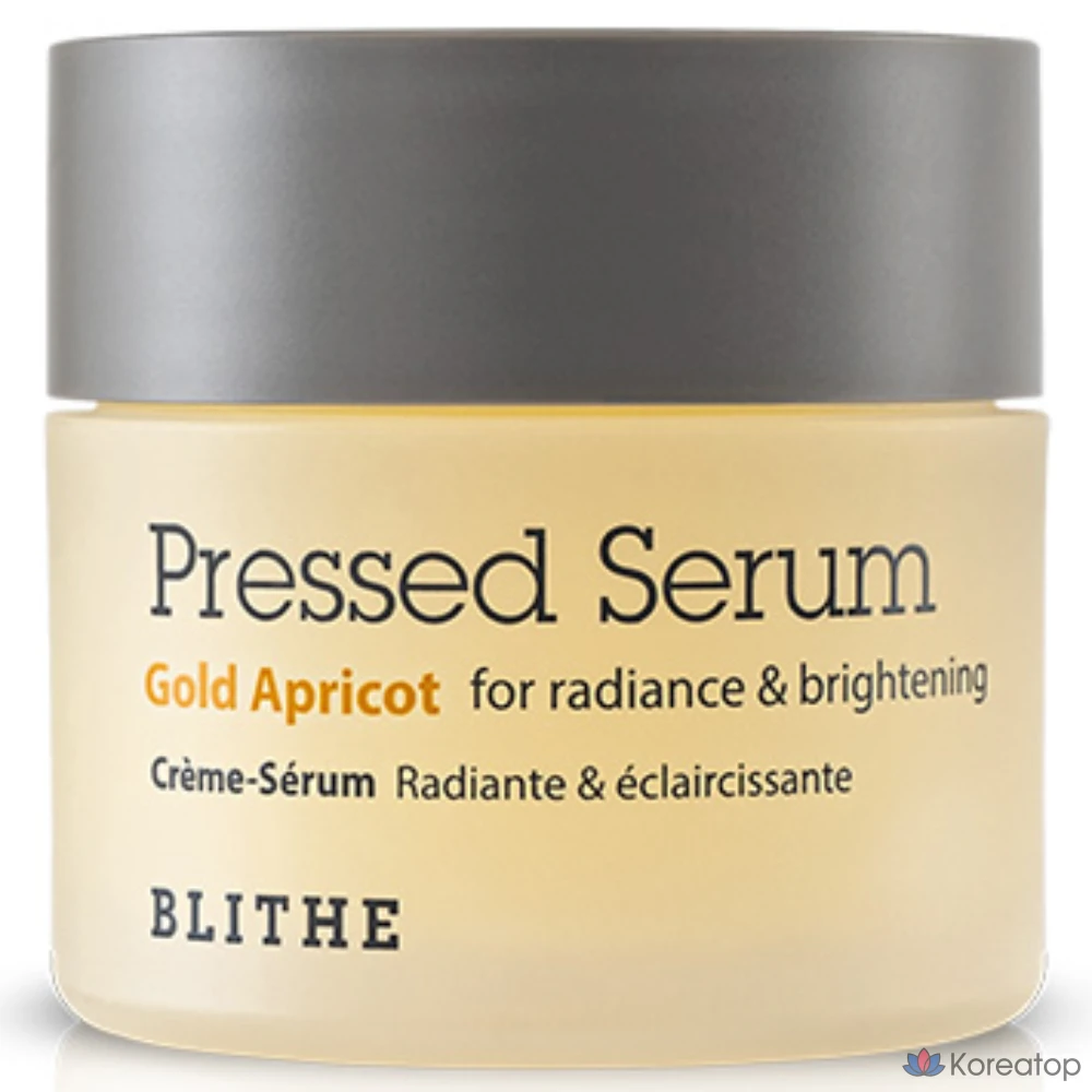Сыворотка-стик BLITHE Pressed Solid Serum Gold Apricot, 27 мл, 1 шт.