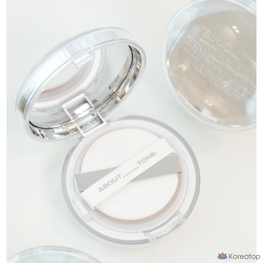 Кушон ABOUT TONE Skin Layer Fit Cushion, оттенок #21.5 Warm Beige, 1 шт.