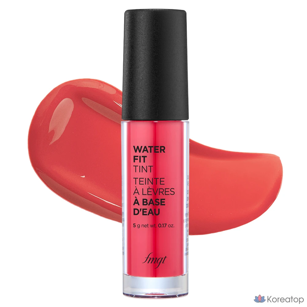 Тинт для губ FMGT water fit, оттенок 01 розовый, 1 шт.