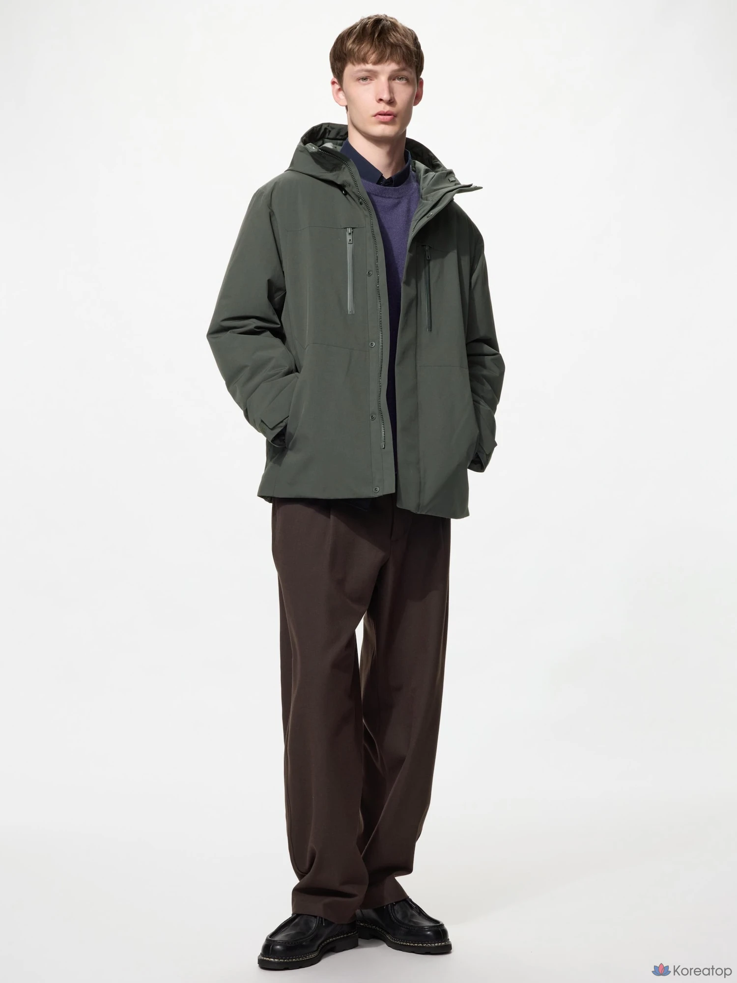 Парка Uniqlo Hybrid Down Parka