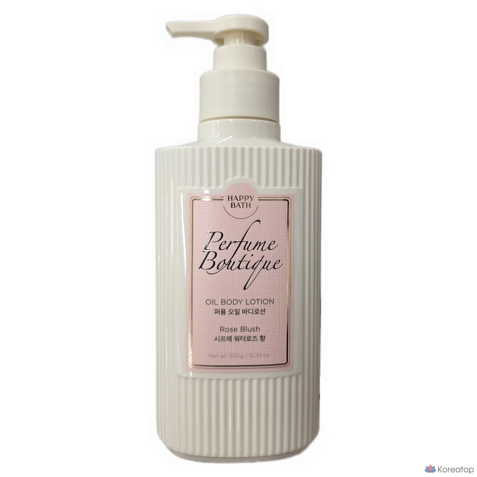 Лосьон для тела Happy Bath Perfume Boutique Oil Body Lotion Rose Blush Chypre Water Rose, 350 г, 1 шт.