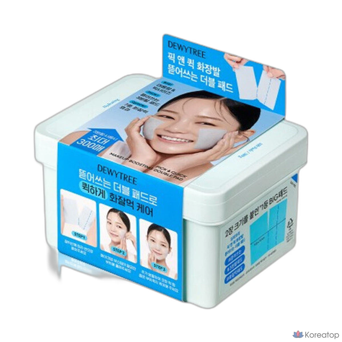 Двойные пэды Dewytree Pick and Quick tear-off, 1 шт.