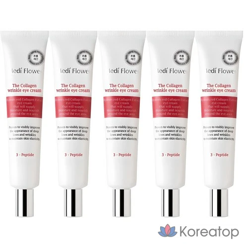 Крем для глаз антивозрастной с коллагеном Корея, 40 мл / MediFlower Medi Flower Collagen Wrinkle Eye Cream