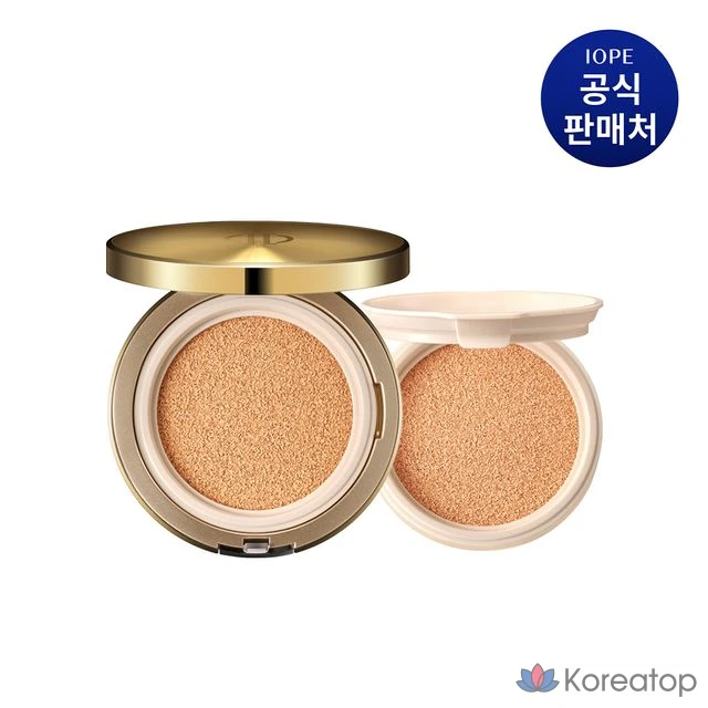 Кушон IOPE Supervital Cushion EX (основа + сменный блок), оттенок 21, 1 шт.