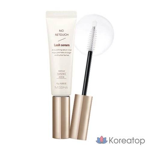 Питательная сыворотка для ресниц Missha No Retouch Lash Serum