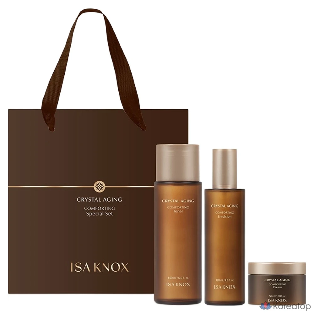 Набор Isa Knox Crystal Aging Comforting из 3 предметов, 1 комплект