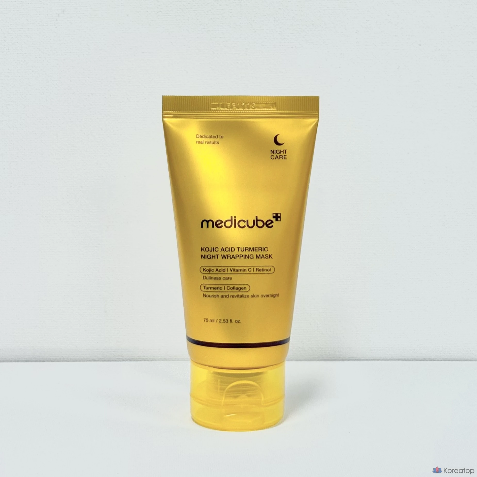 Ночная маска Medicube Cozyme AHA Turmeric Night Wrapping Mask, 75 мл, 1 шт.