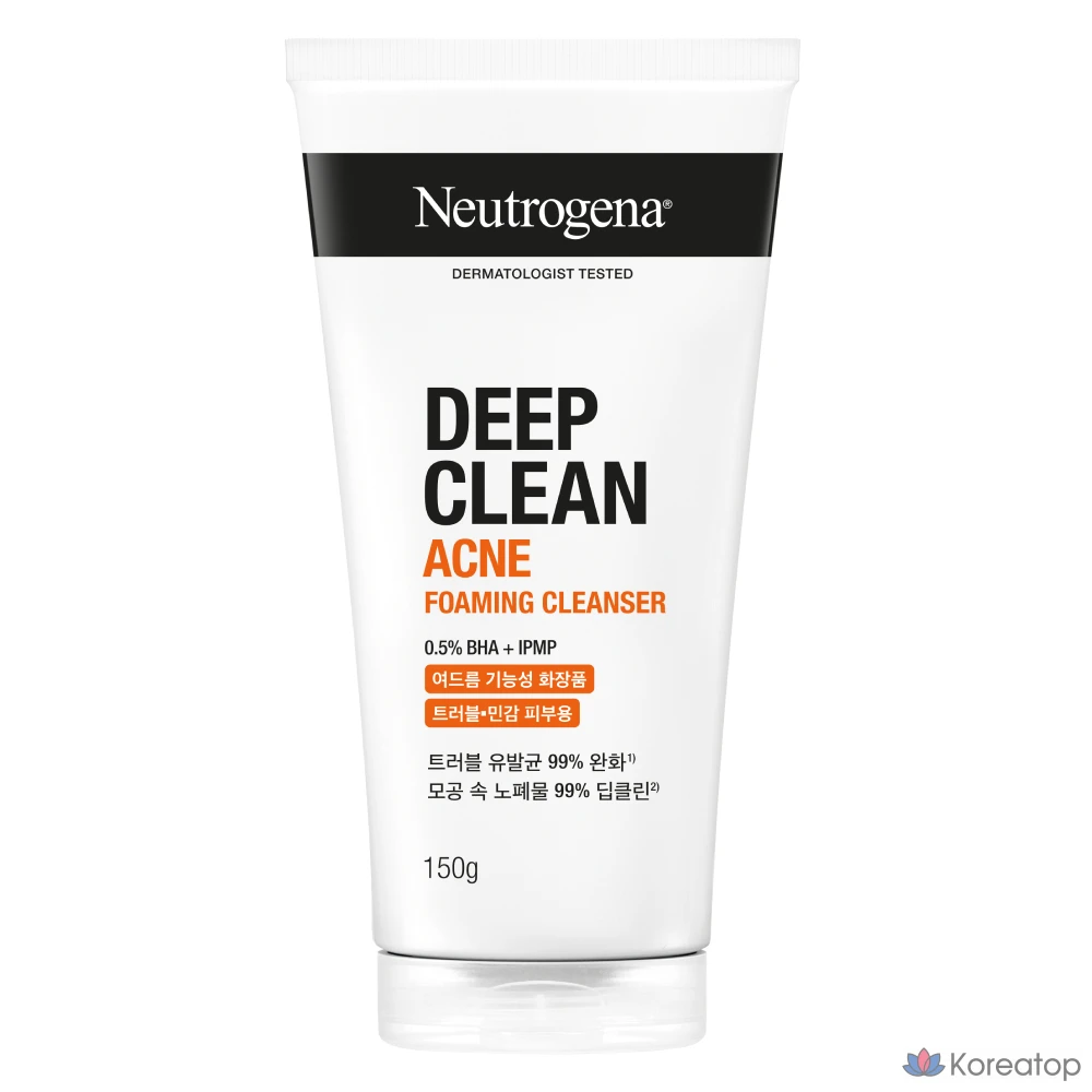 Пенка для умывания Neutrogena с мягкой кислотностью для кожи, склонной к акне, 150 г, 1 шт.