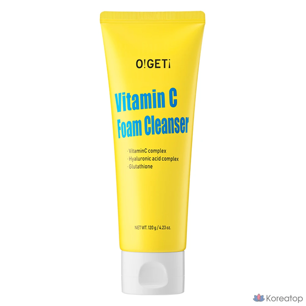 Пенка для умывания O!GETi с витамином С, 120 г, 1 шт.