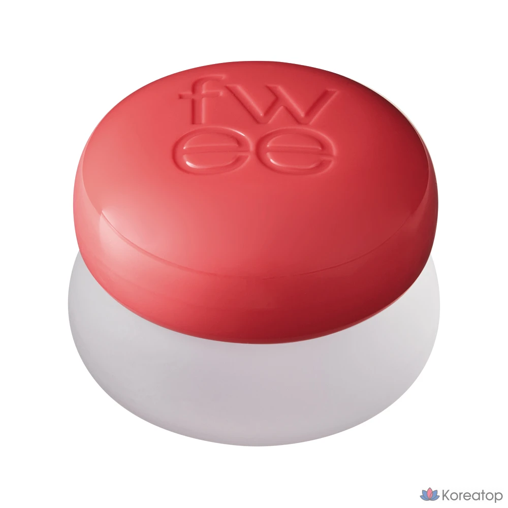 Тинт для губ и щек fwee Lip & Cheek Blurry Pudding Pot, оттенок RS02 Lirix, 5 г, 1 шт.