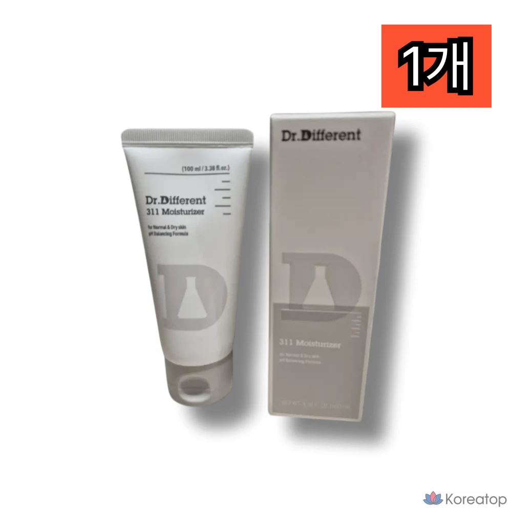 Увлажняющий крем Dr. Different 311 Moisturizer, 100 мл, 1 шт.