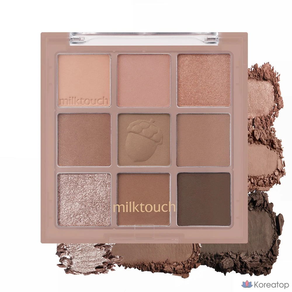 Тени для век Milk Touch Tone On Shadow Palette, оттенок 03 My Favorite Autumn, 7.8 г, 1 шт.