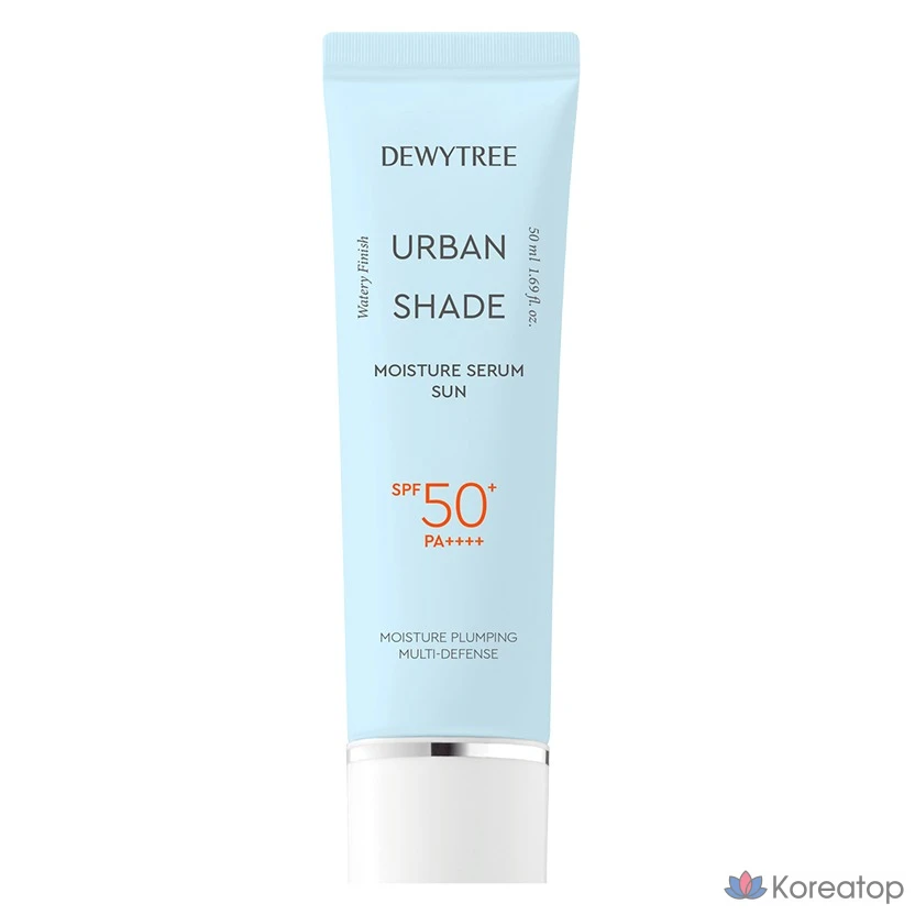 Увлажняющая сыворотка Dewytree Urban Shade с солнцезащитным фактором SPF50+ PA++++, 50 мл, 1 шт.