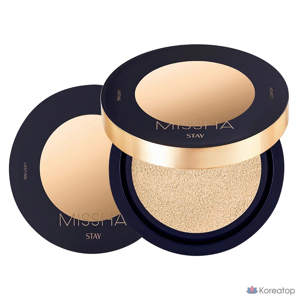 Кушон Missha Stay Cushion Foundation, оттенок 23 Sand, 15 г, 1 шт.