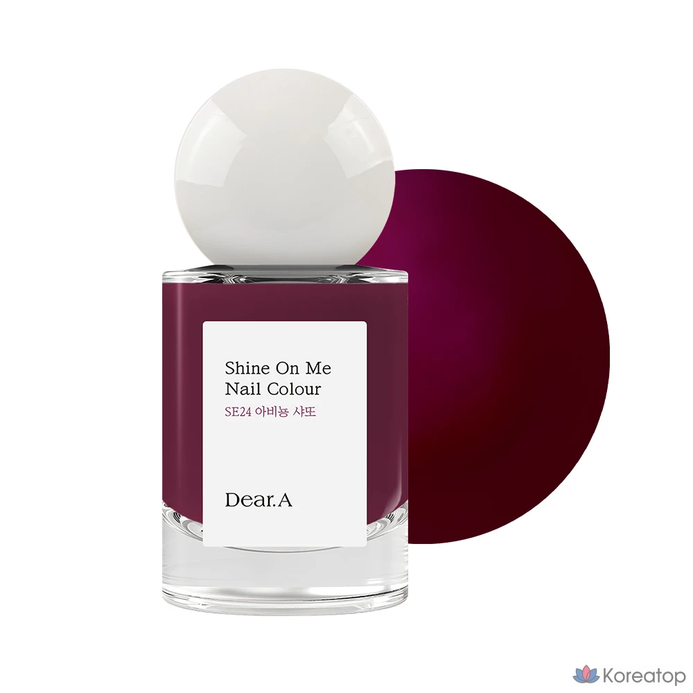 Лак для ногтей Dear.A Shine On Me Nail Color, оттенок SE24 Avignon Chateau, 11 мл, 1 шт.