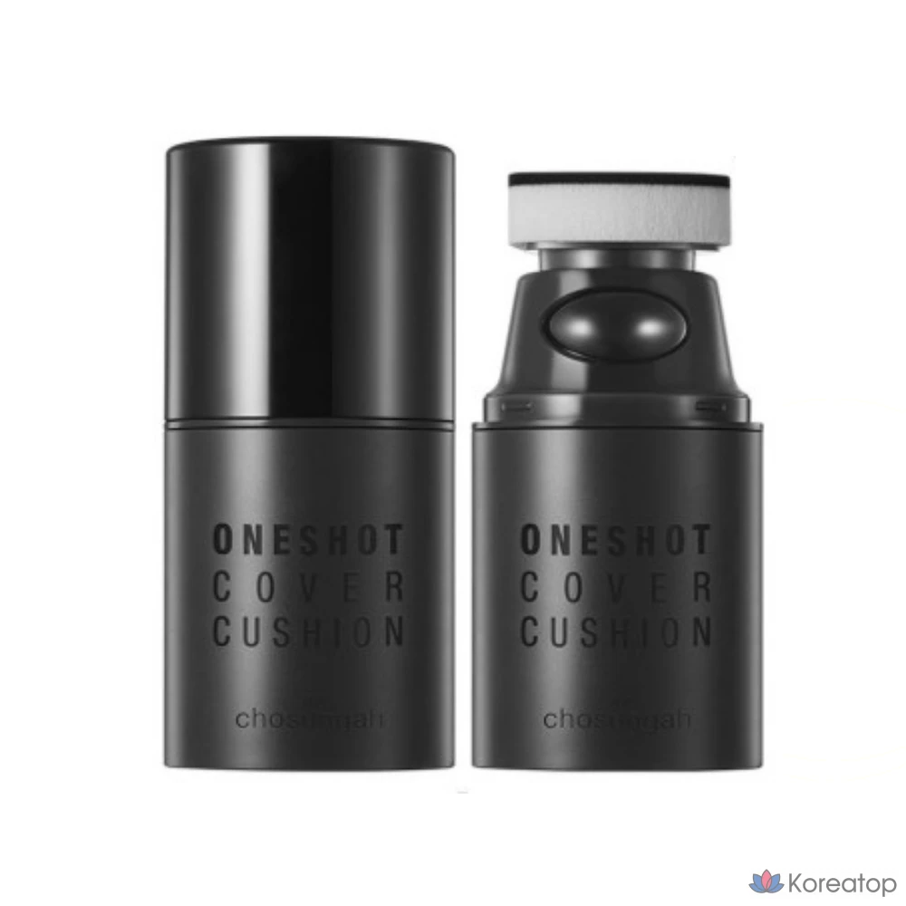 Сменный блок тонального крема CHOSUNGAH TM One Shot Cover Cushion Foundation SPF50+ PA++++ 30 мл, № 2, оттенок «Песчано-бежевый», 1 шт.