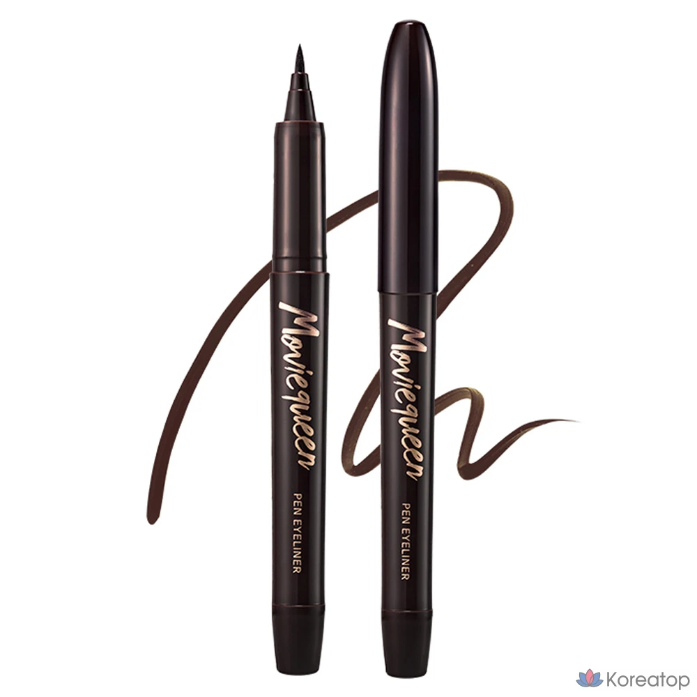 Подводка-карандаш для глаз KARADIUM Movie Star Pen Eyeliner, оттенок 02 Brown, 1 г, 1 шт.