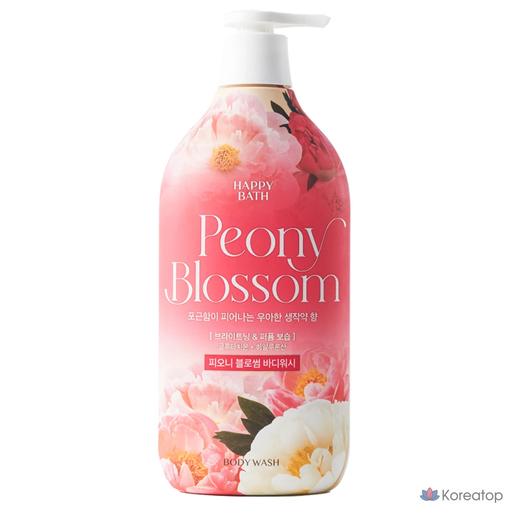 Гель для душа Happy Bath «Цветущий пион», 1 шт., 900 г