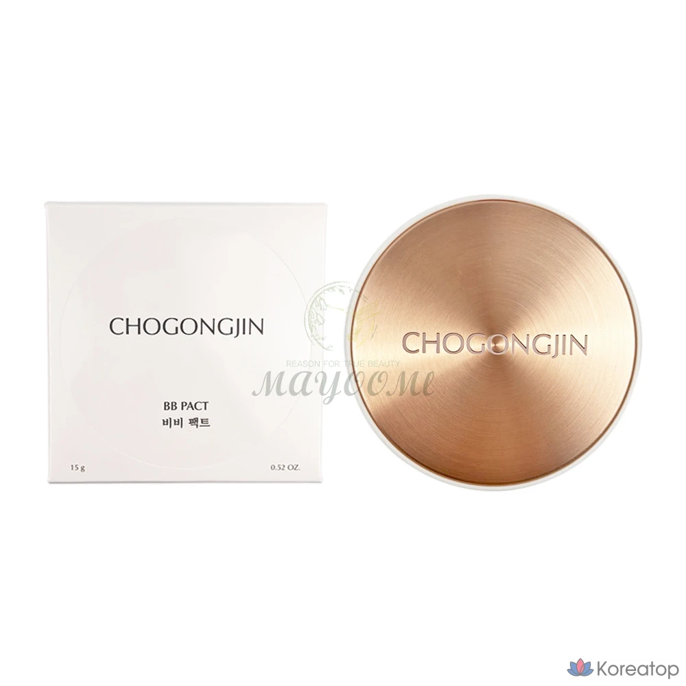 BB-крем-кушон Misha Chogongjin B.B Pact, оттенок 23C Sand, 15 г, 1 шт.