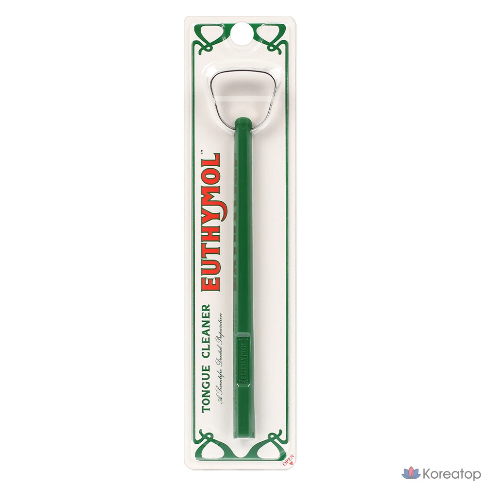 Скребок для языка Euthymol Classic Stainless, 15 г, 1 шт.