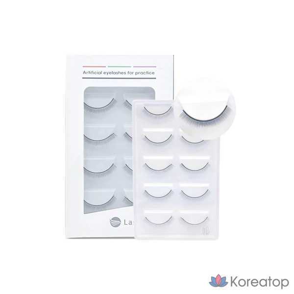 Тренировочные ресницы 6 мм для наращивания ресниц, 1 шт.