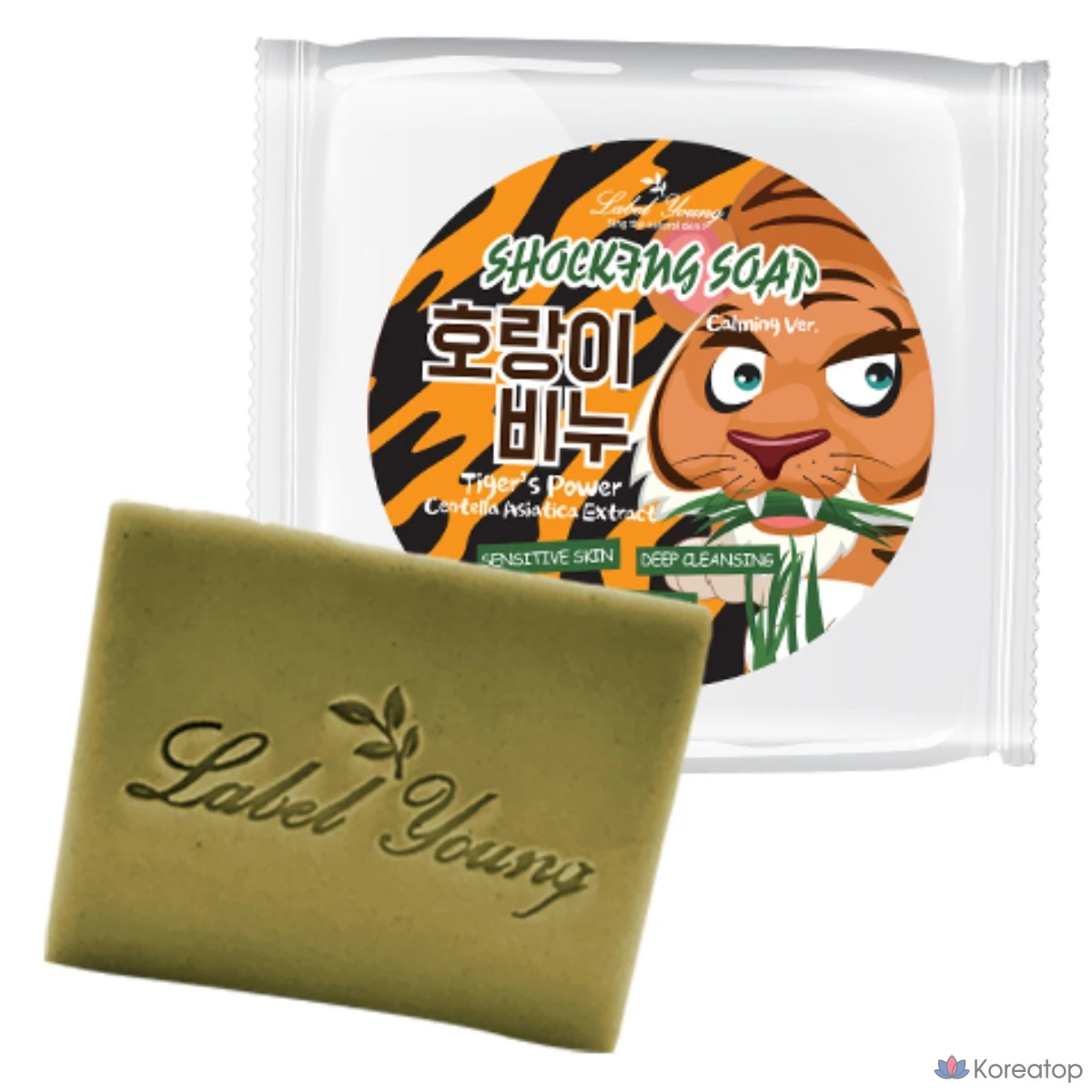 Мыло Label Young Tiger, 1 упаковка, 100 г.