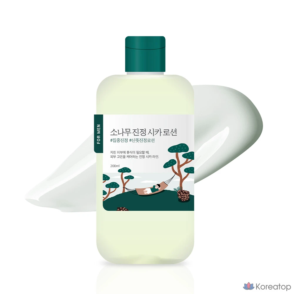 Обертывание для мужчин Сосновый успокаивающий лосьон Syka, 200 мл, 1 шт