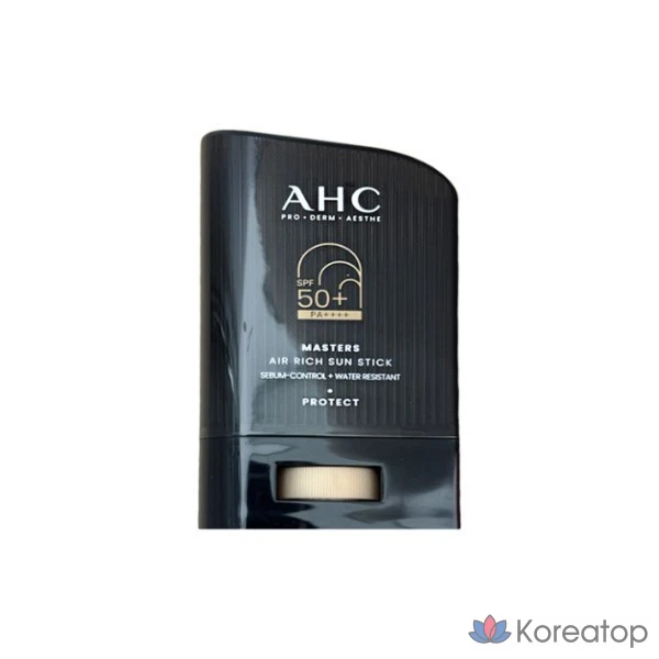 Солнцезащитный стик AHC Masters Air Rich Sun Stick SPF50+ PA++++, 22 г, 1 шт.