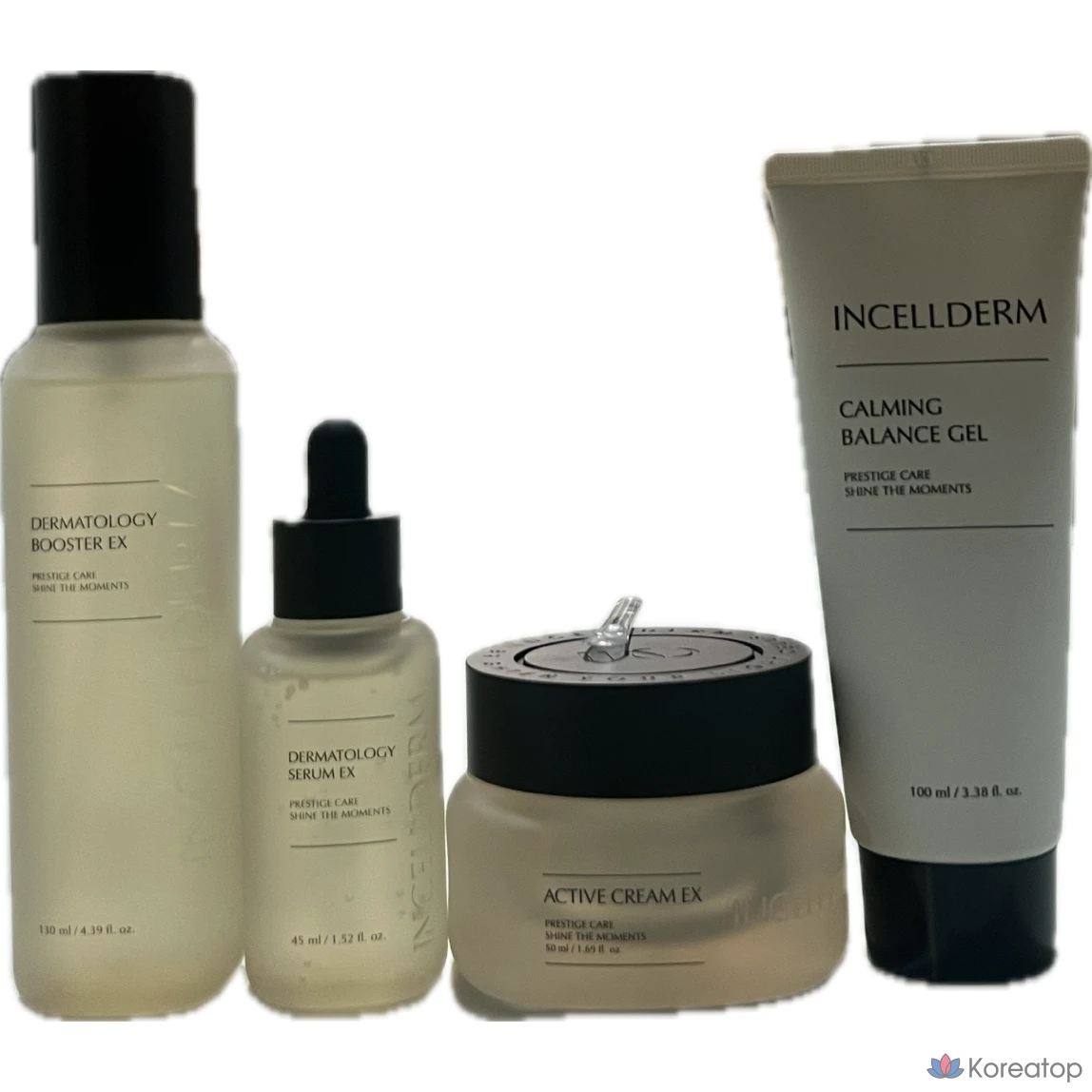 Набор для ухода Incellderm 4-piece Set (Booster + Serum + Cream + Calming Gel), 1 шт.