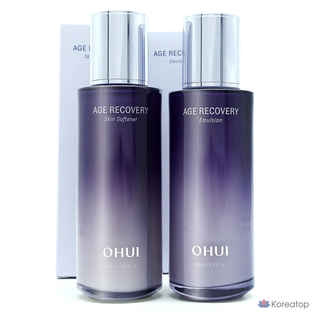 Набор для ухода Ohui Age Recovery 2-piece Set (Toner + Emulsion), 1 шт.