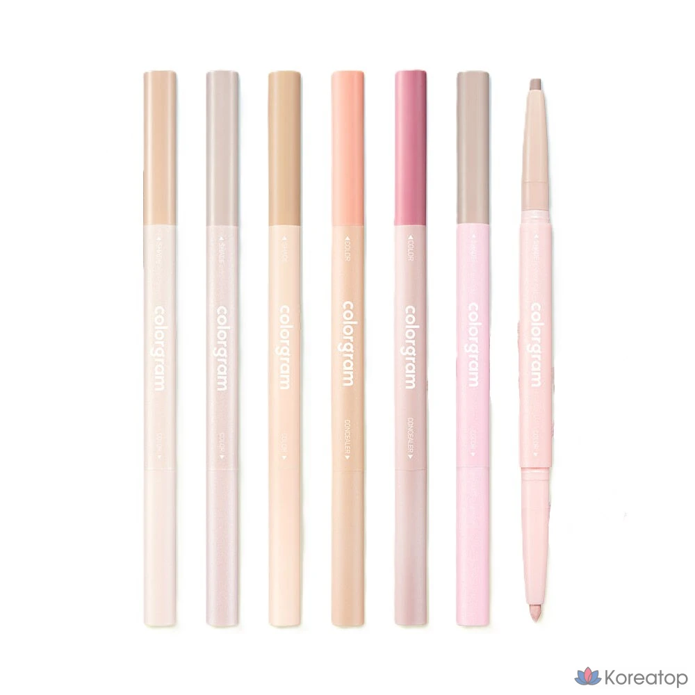 Палитра для глаз Colorgram All-in-One Aegyo-sal Maker 9colors, оттенок 07 Warm Peach, 1 шт.