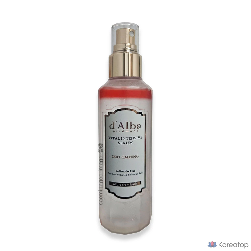 Сыворотка для лица d'Alba White Truffle Vital Intensive Serum, оттенок Pink Serum, 160 мл, 1 шт.