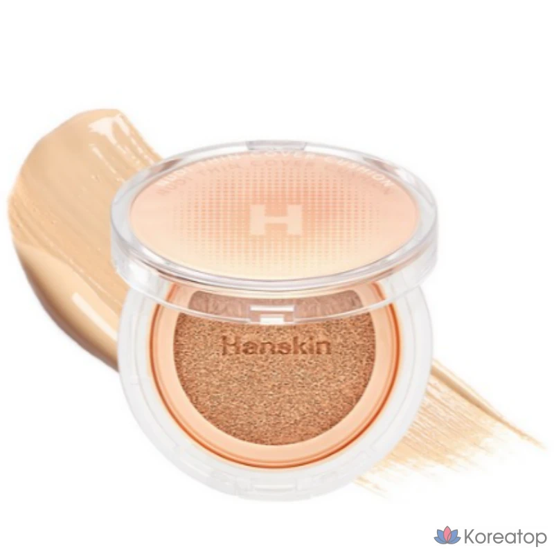 Кушон Hanskin Nudie Thin Cushion Foundation, оттенок Pure Beige, 1 шт.
