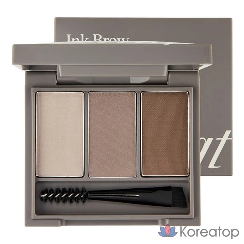 Палитра для бровей The Face Shop Ink, оттенок 02 Пепельно-серый